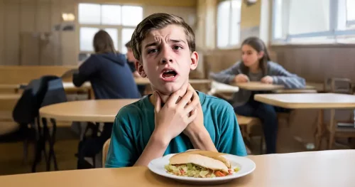 Choking incident in high school